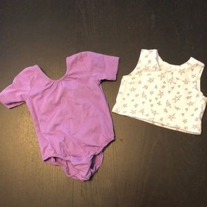 June & January Ballet Onesie & Crop Top (12/24 mo)